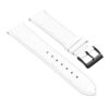 st21.22.22.mb Angle White Crocodile Embossed Leather Watch Band