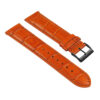 st21.3.3.mb Angle Tan Crocodile Embossed Leather Watch Band