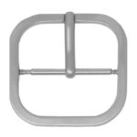 B5.bs Main Brushed Silver StrapsCo Double Sided Stainless Steel Watch Buckle With Keeper 18mm 20mm 22mm 24mm