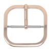 B5.rg Main Rose Gold StrapsCo Double Sided Stainless Steel Watch Buckle With Keeper 18mm 20mm 22mm 24mm