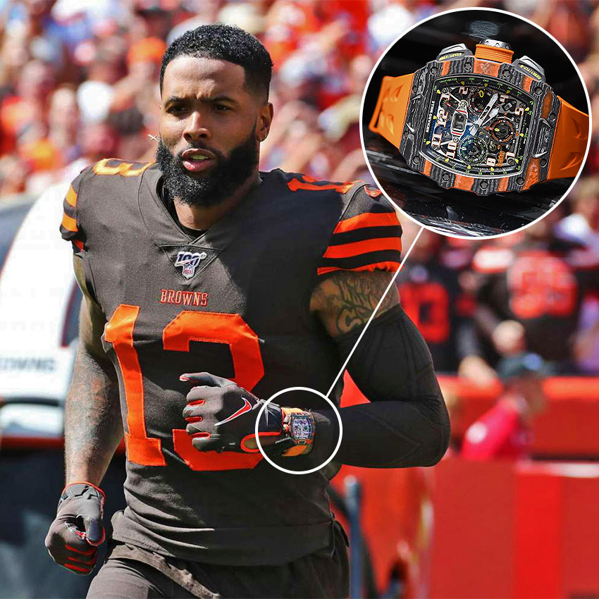 NFL Football Players Their Luxury Watches StrapsCo