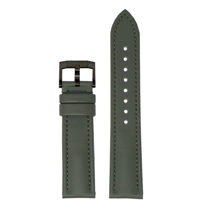 kd4.11.11.mb Up Green DASSARI Sailcloth Watch Band Strap 19mm 20mm 21mm 22mm