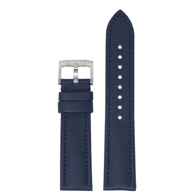 kd4.5.5 Up Blue DASSARI Sailcloth Watch Band Strap 19mm 20mm 21mm 22mm