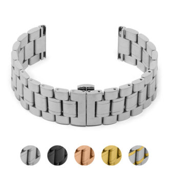 Yellow gold plated stainless steel Mechanicco Colorama bracelet