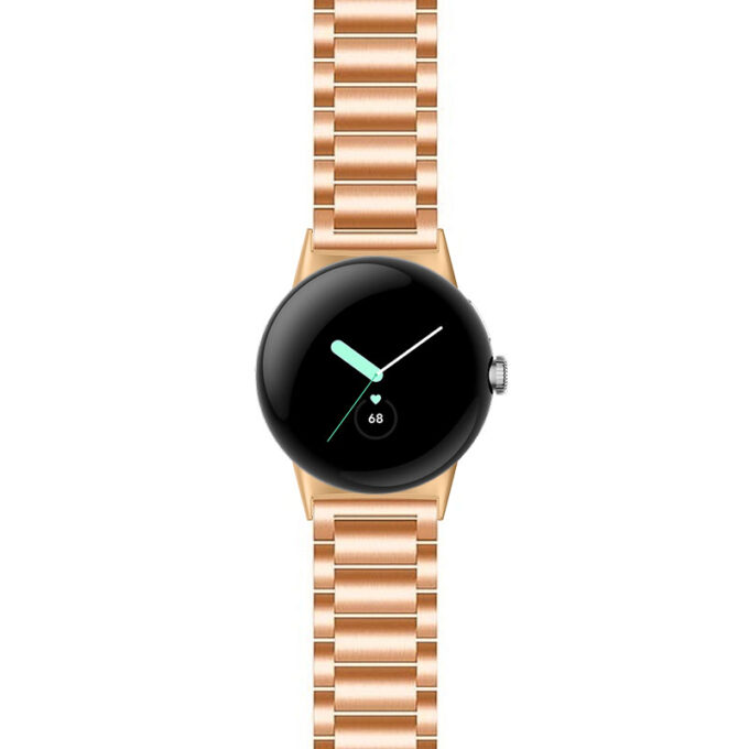 s.m8 Main Rose Gold StrapsCo Watch Band Strap 20mm