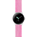 s.ny6 Main Pink StrapsCo Nylon Canvas Watch Band Strap 20mm