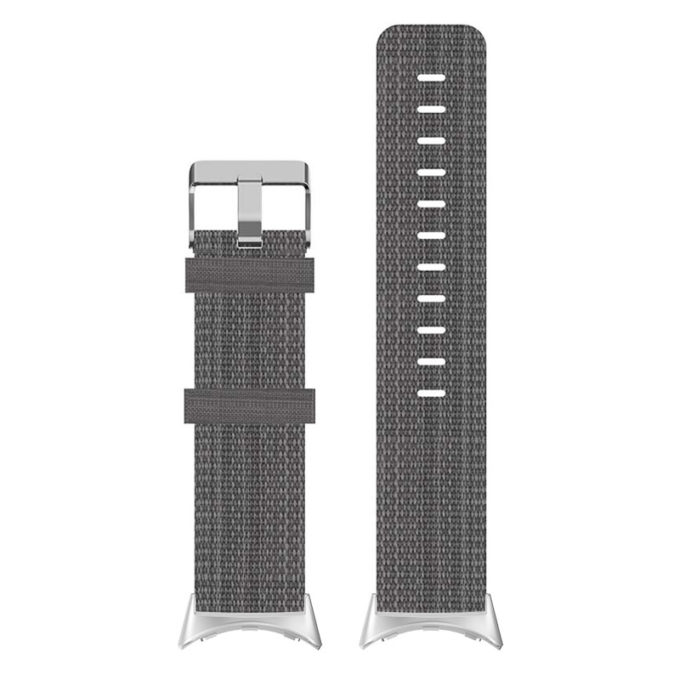 s.ny6 Up Grey StrapsCo Nylon Canvas Watch Band Strap 20mm