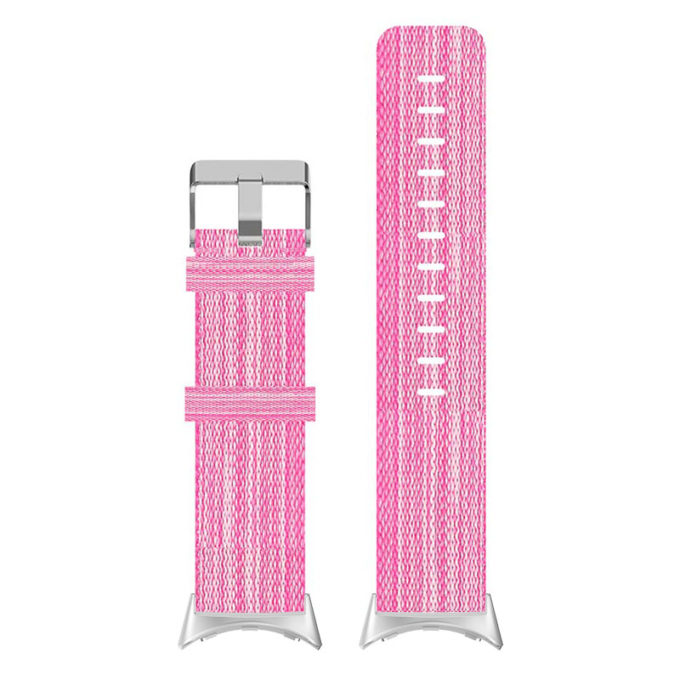 s.ny6 Up Pink StrapsCo Nylon Canvas Watch Band Strap 20mm