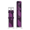 s.ny6 Up Purple Stripe StrapsCo Nylon Canvas Watch Band Strap 20mm