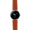 sw.l2 Main Brown StrapsCo DASSARI Smooth Leather Watch Band Strap 20mm