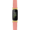 fb.in3.st19 Main Dark Pink StrapsCo Womens Smooth Leather Gold Adapter Watch Band Strap 14mm