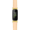 fb.in3.st19 Main Light Pink StrapsCo Womens Smooth Leather Gold Adapter Watch Band Strap 14mm
