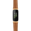 fb.in3.st19 Main Tan StrapsCo Womens Smooth Leather Rose Gold Adapter Watch Band Strap 14mm