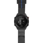 g.as12.nt13 Main Black & Blue StrapsCo Hook and Loop Explorer Watch Band Strap Nylon Velcro NATO 20mm