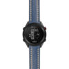 g.as12.st23 Main Blue & White StrapsCo Heavy Duty Mens Leather Watch Band Strap 20mm