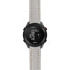 g.as12.st23 Main Grey & White StrapsCo Heavy Duty Mens Leather Watch Band Strap 20mm
