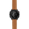 g.as12.st23 Main Tan & White StrapsCo Heavy Duty Mens Leather Watch Band Strap 20mm