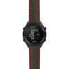 g.as12.st25 Main Black & Red StrapsCo Heavy Duty Carbon Fiber Watch Strap 20mm