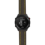 g.as12.st25 Main Black & Yellow StrapsCo Heavy Duty Carbon Fiber Watch Strap 20mm