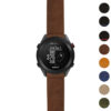 g.as12.st29 Gallery Brown StrapsCo Heavy Duty Suede Watch Strap 20mm