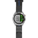 g.as40.nt13 Main Black & Blue StrapsCo Hook and Loop Explorer Watch Band Strap Nylon Velcro NATO 20mm