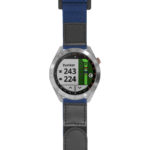g.as40.nt13 Main Blue StrapsCo Hook and Loop Explorer Watch Band Strap Nylon Velcro NATO 20mm