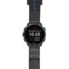 g.f245.nt13 Main Black & Blue StrapsCo Hook and Loop Explorer Watch Band Strap Nylon Velcro NATO 20mm