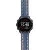 g.f245.st23 Main Blue & White StrapsCo Heavy Duty Mens Leather Watch Band Strap 20mm