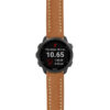 g.f245.st23 Main Tan & White StrapsCo Heavy Duty Mens Leather Watch Band Strap 20mm