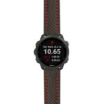 g.f245.st25 Main Black & Red StrapsCo Heavy Duty Carbon Fiber Watch Strap 20mm