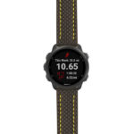 g.f245.st25 Main Black & Yellow StrapsCo Heavy Duty Carbon Fiber Watch Strap 20mm