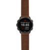 g.f245.st29 Main Brown StrapsCo Heavy Duty Suede Watch Strap 20mm