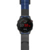 g.f255.nt13 Main Blue & White StrapsCo Hook and Loop Explorer Watch Band Strap Nylon Velcro NATO 20mm