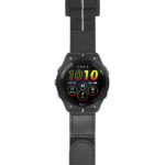 g.f265.nt13 Main Black & White StrapsCo Hook and Loop Explorer Watch Band Strap Nylon Velcro NATO 20mm
