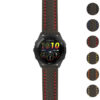 g.f265.st25 Gallery Black & Red StrapsCo Heavy Duty Carbon Fiber Watch Strap 20mm