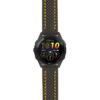 g.f265.st25 Main Black & Yellow StrapsCo Heavy Duty Carbon Fiber Watch Strap 20mm