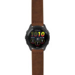 g.f265.st29 Main Brown StrapsCo Heavy Duty Suede Watch Strap 20mm