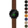 g.f55.st29 Gallery Brown StrapsCo Heavy Duty Suede Watch Strap 20mm