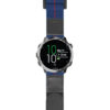 g.f645.nt13 Main Blue & Red StrapsCo Hook and Loop Explorer Watch Band Strap Nylon Velcro NATO 20mm