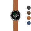 g.f645.st24 Gallery Tan StrapsCo Heavy Duty Leather Watch Band Strap 20mm