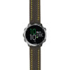 g.f645.st25 Main Black & Yellow StrapsCo Heavy Duty Carbon Fiber Watch Strap 20mm