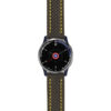 g.lh.fa.st25 Main Black & Yellow StrapsCo Heavy Duty Carbon Fiber Watch Strap 22mm