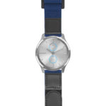g.lux.nt13 Main Blue StrapsCo Hook and Loop Explorer Watch Band Strap Nylon Velcro NATO 20mm