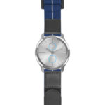 g.lux.nt13 Main Blue & White StrapsCo Hook and Loop Explorer Watch Band Strap Nylon Velcro NATO 20mm