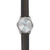 g.lux.st23 Main Black & Blue StrapsCo Heavy Duty Mens Leather Watch Band Strap 20mm