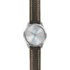 g.lux.st23 Main Black & White StrapsCo Heavy Duty Mens Leather Watch Band Strap 20mm