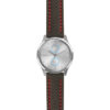g.lux.st25 Main Black & Red StrapsCo Heavy Duty Carbon Fiber Watch Strap 20mm