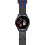 g.v2p.nt13 Main Blue & Red StrapsCo Hook and Loop Explorer Watch Band Strap Nylon Velcro NATO 20mm