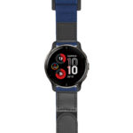 g.v2p.nt13 Main Blue StrapsCo Hook and Loop Explorer Watch Band Strap Nylon Velcro NATO 20mm