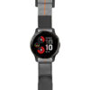 g.v2p.nt13 Main Gray & Orange StrapsCo Hook and Loop Explorer Watch Band Strap Nylon Velcro NATO 20mm